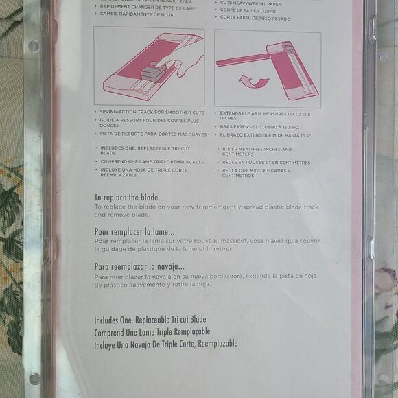 American Crafts 12-Inch Portable Combo Trimmer for Paper Crafts Scrapbooking NWT - Picture 13 of 16